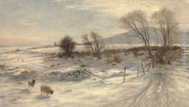Joseph Farquharson When snow the pasture sheets